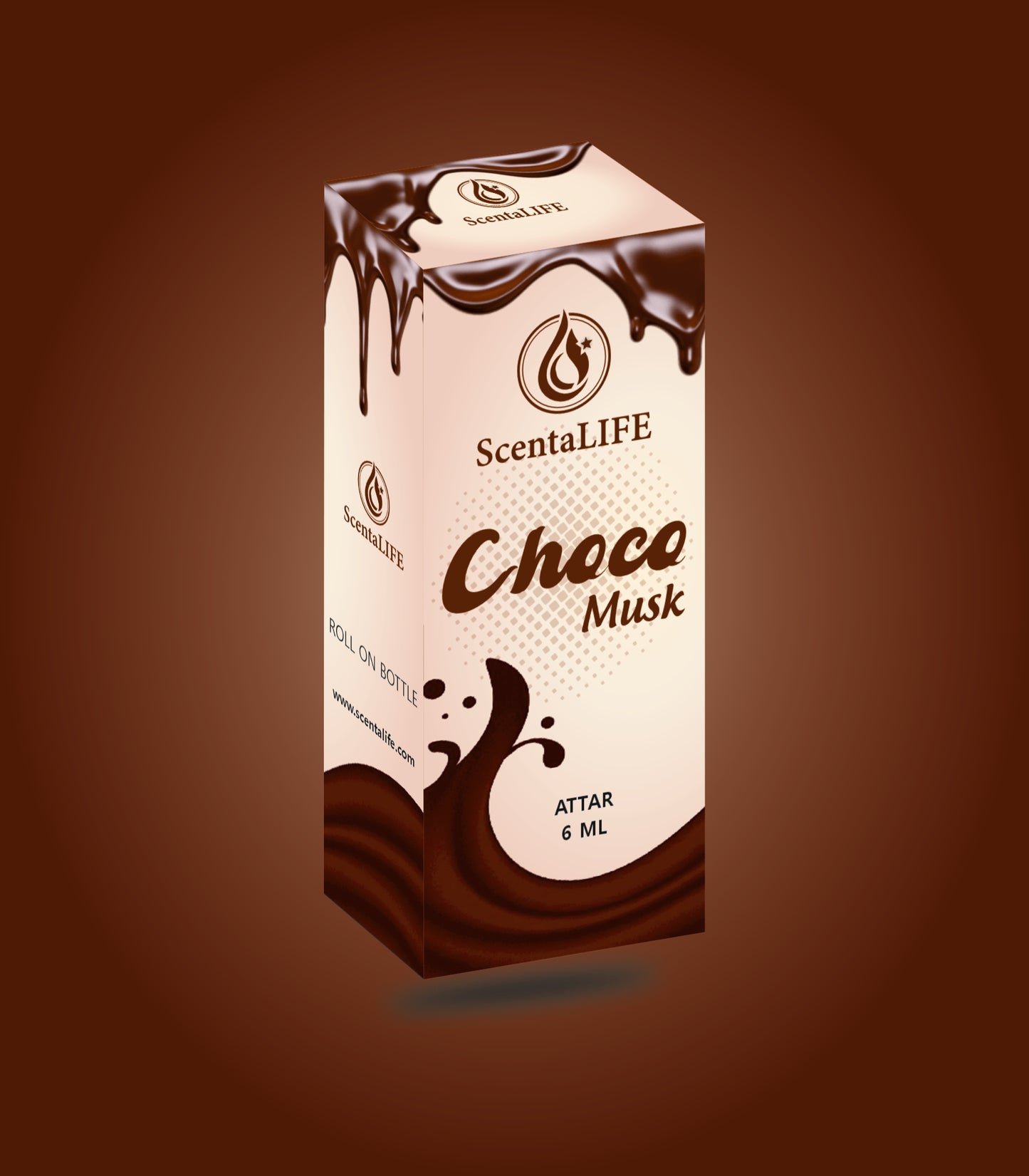 ScentaLIFE CHOCO MUSK Attar 6 ML
