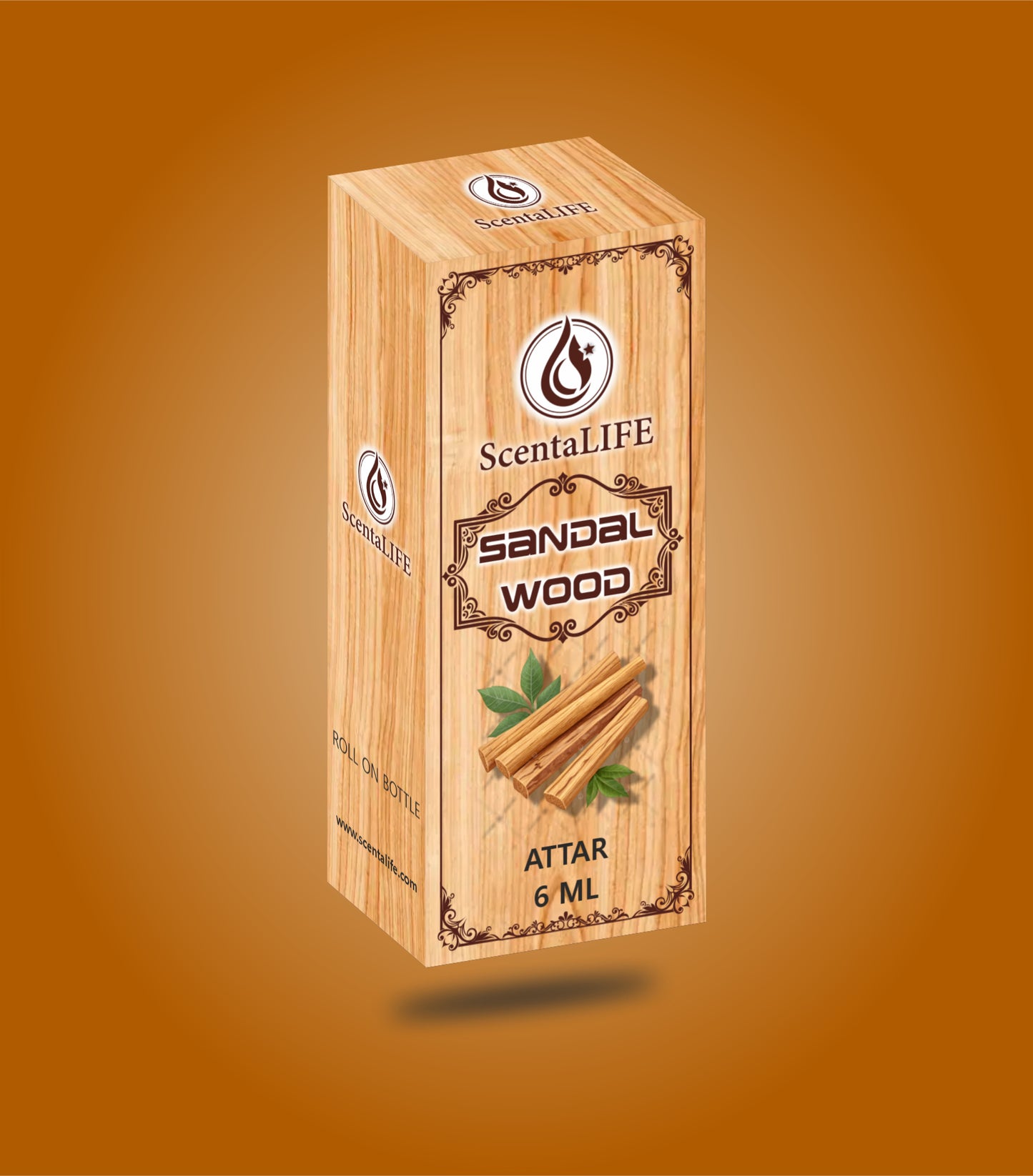 ScentaLife SANDAL WOOD Attar – 6ml